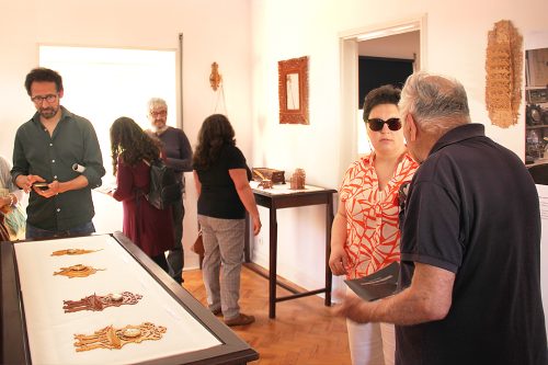Inauguração da exposição "Filigrana em Madeira" de Adriano Filipe